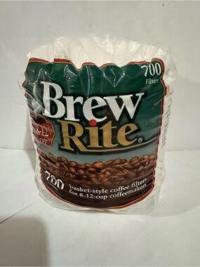 White Coffee Filters - 700 Count